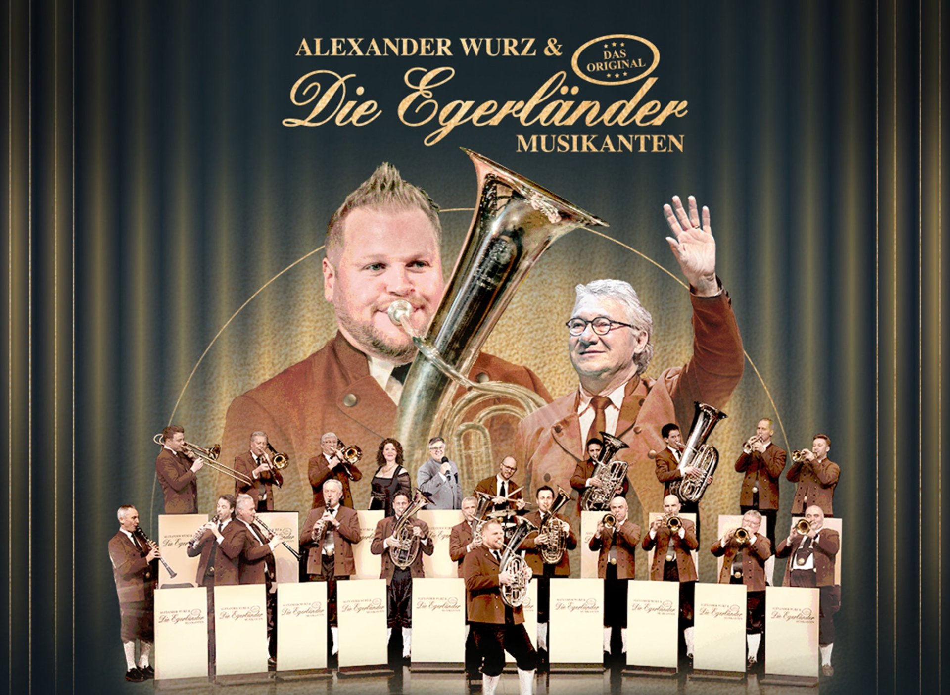 Alexander Wurz und die Egerländer Musikanten